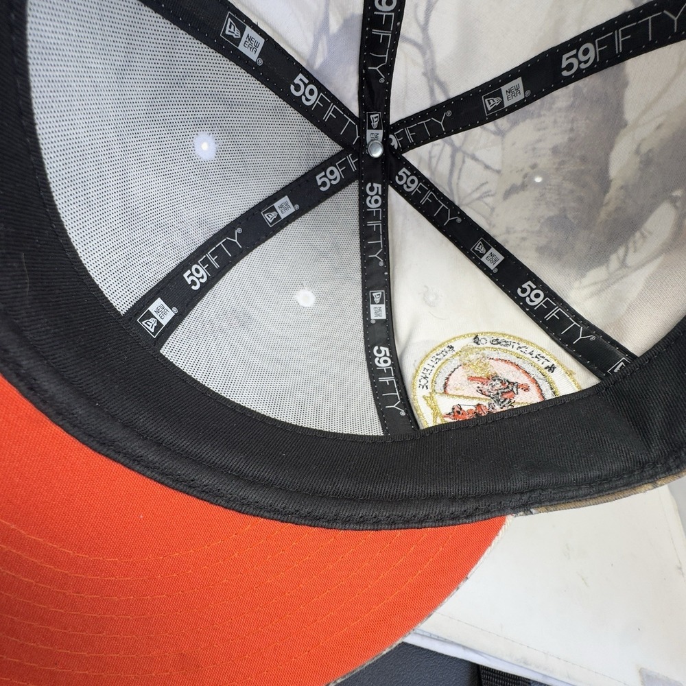 New Era Baltimore Orioles 59FIFTY Fitted 7 3/8 Realtree Camo Orange UV 21834031 - Picture 7 of 8